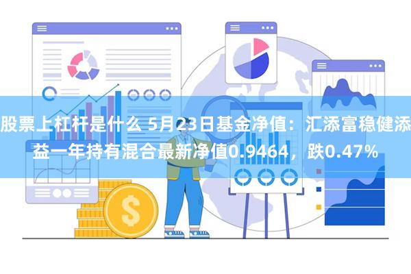 股票上杠杆是什么 5月23日基金净值：汇添富稳健添益一年持有混合最新净值0.9464，跌0.47%