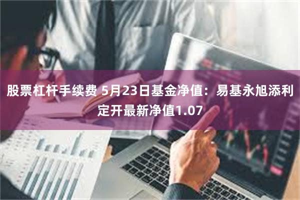 股票杠杆手续费 5月23日基金净值：易基永旭添利定开最新净值1.07